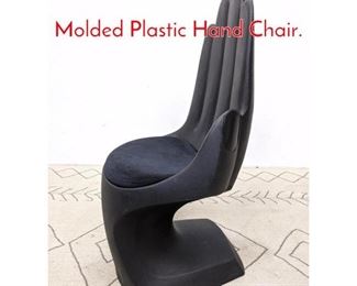 Lot 248 EUROPEAN TOUCH LTD. Molded Plastic Hand Chair.