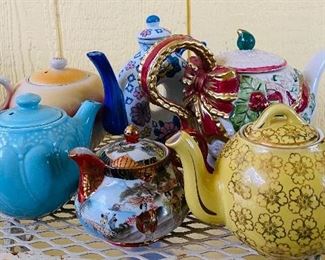 Small Collection of Teapots 