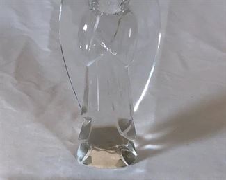 52.  Waterford Crystal Angel Sculpture, etched signature, $30.00