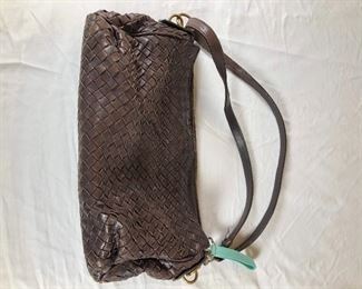 19.  Bottega Veneta Leather Intrecciato Shoulder Bag, 2,950 at Nieman Marcus, very good condition, $1000.00