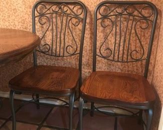 Fine Quality Wrought Iron Chairs
