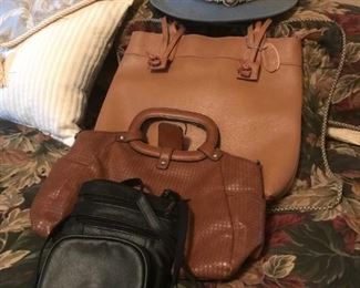 Hat and purses