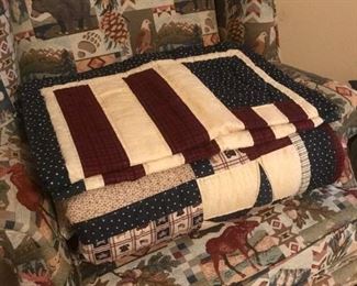 Quilt and Matching Pillow Shams