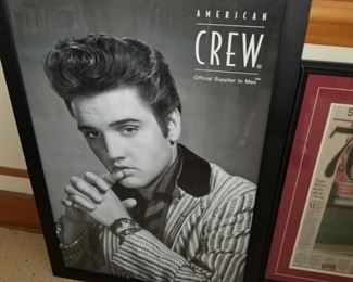Vintage Elvis poster 