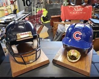 Vintage 1990s Chicago Bears Or Chicago Cubs Helmet phones both work $150 each or both $275