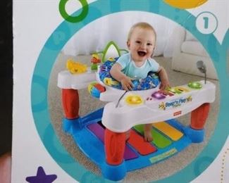 Fisher Price Little Superstar Step ' n Play Piano Works (as shown no seat for infants)  $50