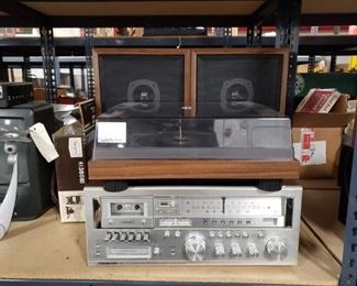 Assorted Vintage Sound Equipment priced by the piece