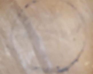 (3) Drexel Travis Court Hepplewhite Style 1940's Mahogany Seat  Shield back Chairs (Needs work) 1 Arm 2 side chairs All for $195