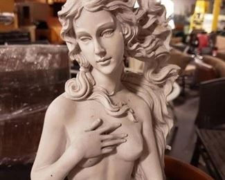 (2) Birth of Venus 26" Resin indoor/outdoor statues $150 each 2/$275