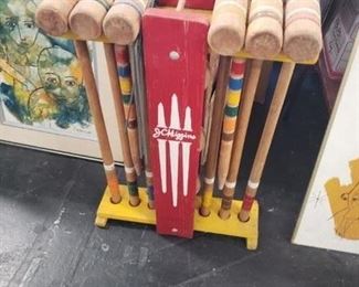 Vintage JC Higgins Crochet set $275