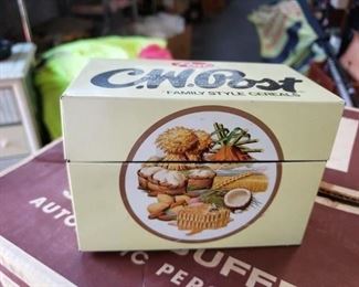 (3) Vintage C.W. Post Index card Boxes $25 for all 