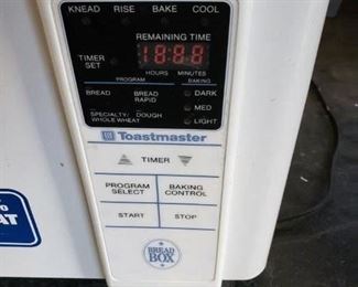 ToastMaster Model# 1152U Automatic Breadmaker with Manual Etc. $50