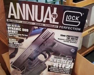Rare Enlarged G Lock Magazine cover on Foam board Call