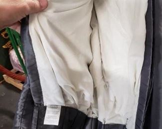 Peri  Homeworks Collection Gray Curtain Panels with Cream Lined  6 Panels available Call