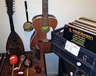 Musical instruments and records