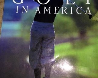 "Golf in America" coffee table book