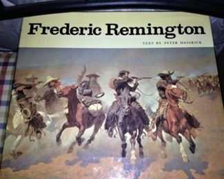 "Frederic Remington" coffee table book