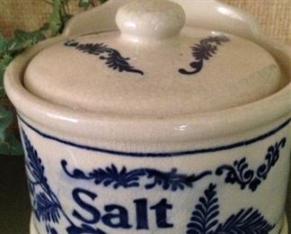 Vintage salt box
