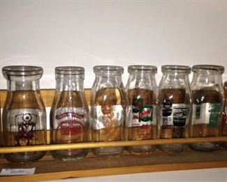 More bottles in display shelf