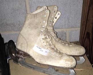 Vintage ice skates