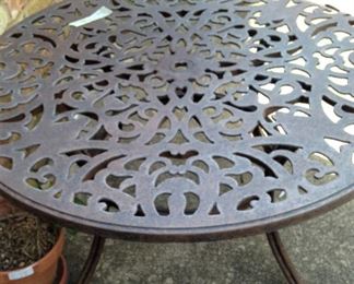 Small patio table