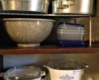 Corning ware and other kitchen items