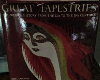 "Great Tapestries" coffee table book