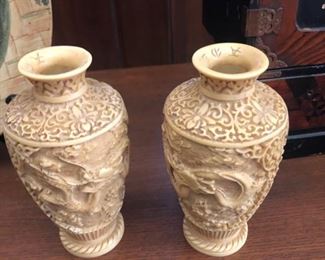 Pair of Vintage Urns