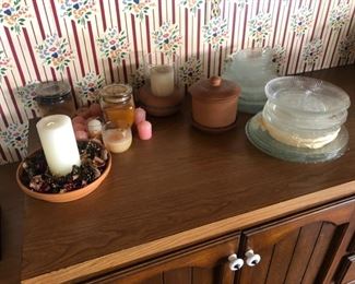 Candles and Dishes