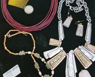 Vintage costume jewelry