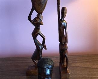 African Statues. 