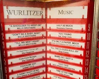 Wurlitzer 1250 jukebox