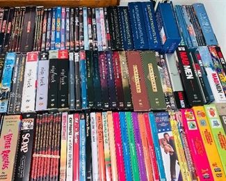 Extensive TV & movie collection which includes complete seasons of many shows