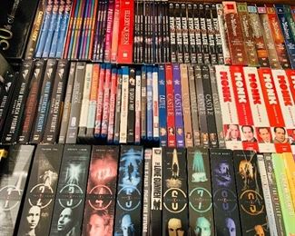 Extensive TV & movie collection which includes complete seasons of many shows