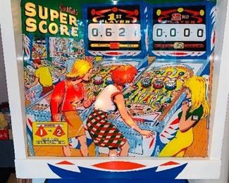 Super Score pinball machine