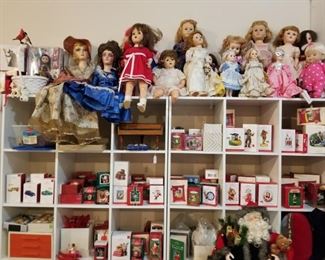 Vintage Dolls / Hallmark Keepsake Christmas Ornaments