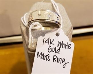 14k White Gold Maris Ring