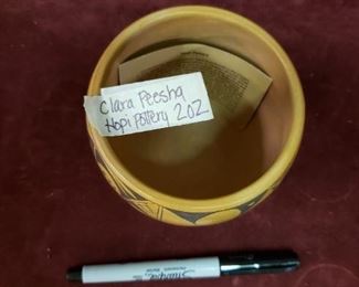 Clara Peesha Hopi Pottery