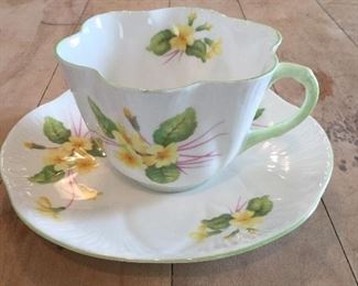 Shelley Primrose cup and saucer 