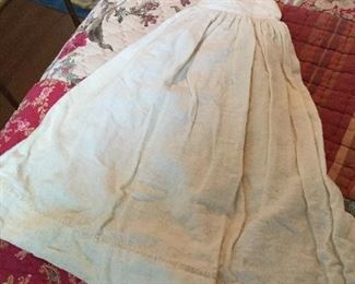 Linsey woolsey petticoat for doll