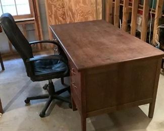 Heavy Desk and Chair
