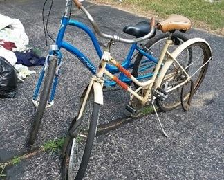 2 bicycles