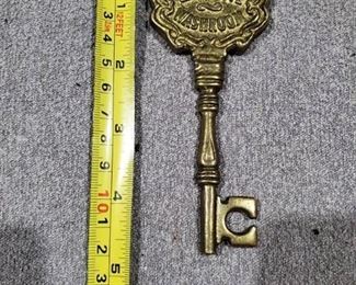 Brass Executive Washroom Decor Key