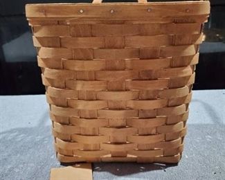1986 Signed Longaberger Hanging Basket