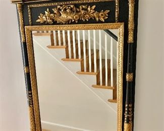 $595 Vintage, gilded mirror: 39" W x 52" H. 