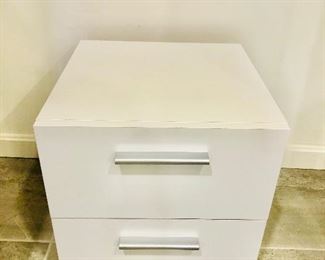 $60 Two drawer night stand 