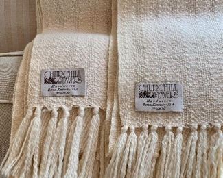 (2) Churchill Weavers Throws: $70 each