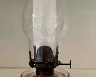 Item 14: 19th Century Oil Lamp - 15": $35