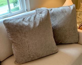 Item 26: (2) Down Pillows - 20" x 20": $50 each