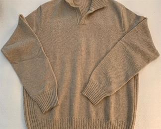 Item 134: Loro Piana Men's Cashmere Sweater (Size L): $135